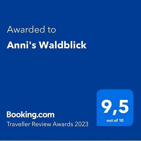 Apartment Anni's Waldblick Burgstadt