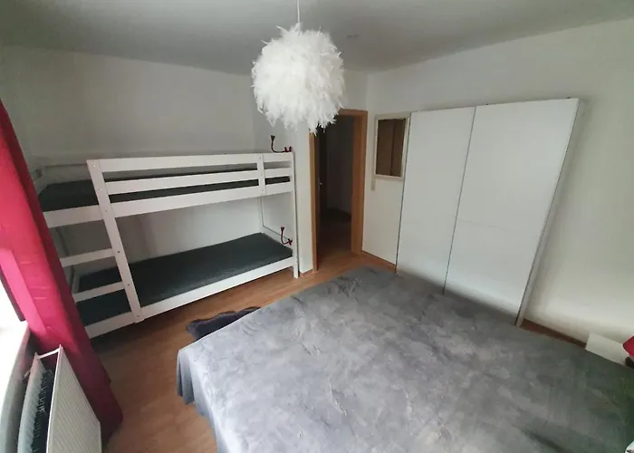 شقة Anni's Waldblick Burgstadt